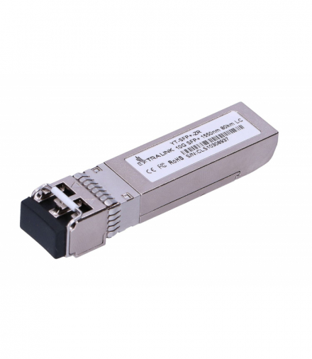 Extralink SFP+ 10G Moduł SFP+ 10Gbps, LC/UPC, 1550nm, 80km, single mode, DOM EXTRALINK EX.8055