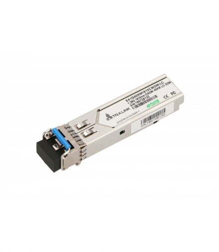 Extralink SFP 1.25G Moduł SFP CWDM 1,25Gbps, 1510nm, single mode, 40km, LC, DOM EXTRALINK EX.13599