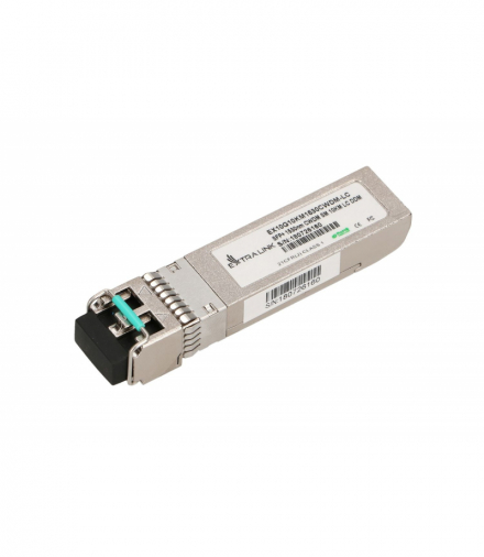 Extralink SFP+ 10G Moduł SFP+ CWDM 10Gbps, 1530nm, single mode, 10km, LC, DOM EXTRALINK EX.13681