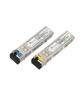 Extralink SFP 1.25G Moduł SFP WDM 1,25Gbps, 1310/1550nm, single mode, 20km, LC, DOM, para, dedykowane dla HP/Aruba EXTRALINK EX.15067