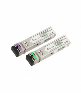 Extralink SFP 1.25G Moduł SFP WDM 1,25Gbps, 1490/1550nm, single mode, 80km, LC, DOM, para EXTRALINK EX.8741