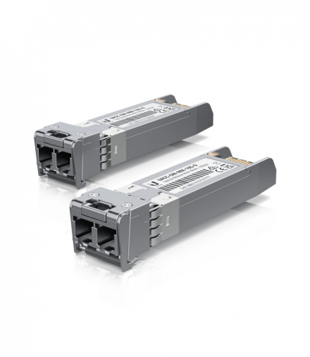 Ubiquiti UACC-OM-MM-10G-D-2 Moduł SFP+ Duplex LC, MM, 850nm, 10Gbps, 300m UBIQUITI UACC-OM-MM-10G-D-2