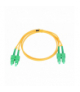 Extralink SC/APC-SC/APC Patchcord Jednomodowy, Duplex, G652D, 3mm, 20m EXTRALINK EX.9137