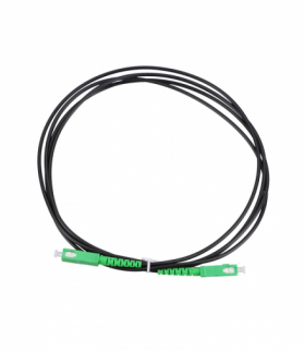 Extralink SC/APC-SC/APC Czarny Patchcord Jednomodowy, Simplex, 3mm, 3m EXTRALINK EX.19263