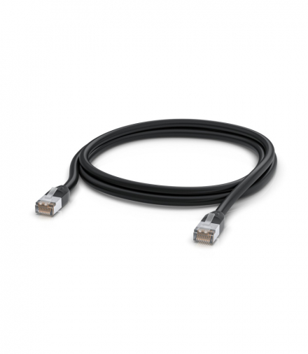 Ubiquiti UACC-Cable-Patch-Outdoor-2m-BK Patchcord LAN Zewnętrzny, Cat.5e STP, 2m, czarny UBIQUITI UACC-CABLE-PATCH-OUTDOOR-2M-BK