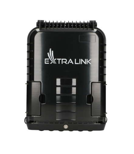 Extralink Jennifer Puszka światłowodowa 16 spawów, czarna, ze złączem EXTRALINK EX.17559