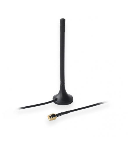 Teltonika 003R-00230 Antena WiFi Magnes, 2dBi, kabel 1,5m, RP-SMA TELTONIKA TELTONIKA WIFI 2DBI 003R-00230