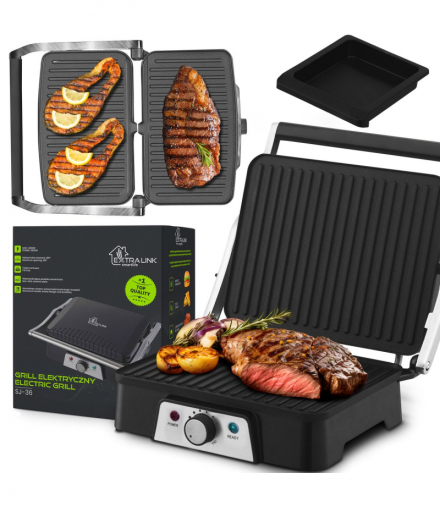 Extralink Smart Life Electric Grill SJ-36 Grill elektryczny 2000W, Grill z regulacją temperatury EXTRALINK EX.36884