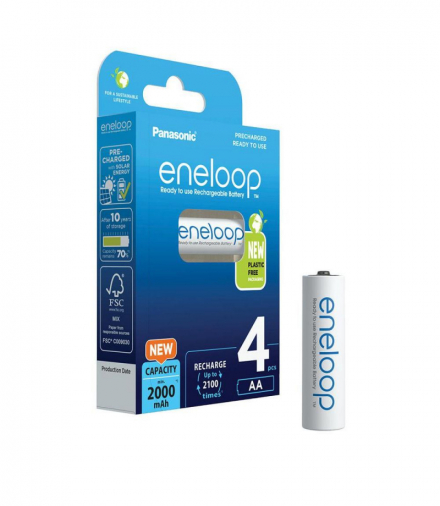 Panasonic Eneloop AA 2000mAh akumulator - 4 szt TFO AKRAOAKUPAN00075