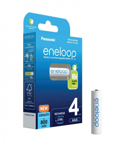 Panasonic Eneloop AAA 800mAh akumulator - 4 szt TFO AKRAOAKUPAN00071