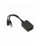 Extralink 1 Portowy Inwerter PoE Wejście 1x 1000Mb/s RJ45/Jack 10-30V, Wyjście 48V EXTRALINK EX.14671