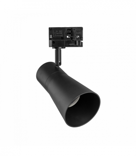 OPRAWA MADARA SCANDI GU10 NA SZYNOPRZEWÓD 3F 250V IP20 80x140x180 CZARNY Spectrum SLIP003044