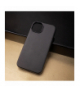 Nakładka Mag Leather do iPhone 15 Plus 6,7" czarna TFO GSM180113