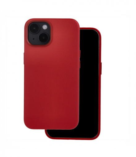 Nakładka Mag Leather do iPhone 13 6,1" czerwona TFO GSM180117