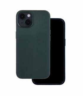 Nakładka Mag Leather do iPhone 13 6,1" ciemnozielona TFO GSM180161