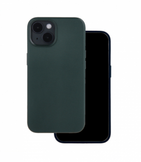Nakładka Mag Leather do iPhone 15 Pro Max 6,7" ciemnozielona TFO GSM180170