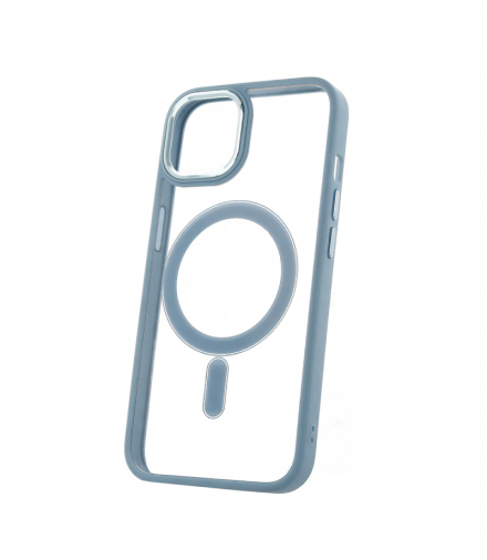 Nakładka Satin Clear Mag do iPhone 15 6,1" niebieska TFO GSM178081