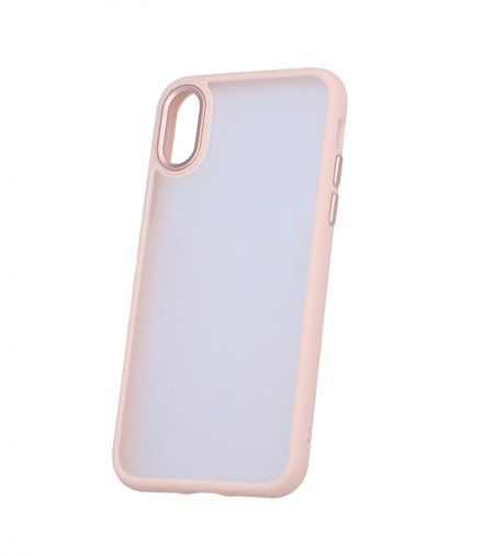 Nakładka Satin Matt do iPhone X / XS różowa TFO GSM165872