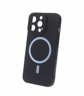 Nakładka Silicon Mag do iPhone 14 Pro 6,1" czarna TFO GSM167184