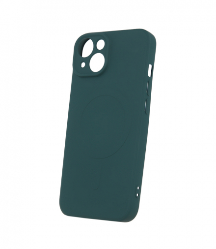 Nakładka Simple Color Mag do iPhone 15 6,1" ciemnozielona TFO GSM182307