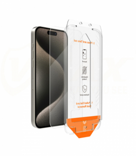 Szkło hartowane easy install 2,5D Normal Glass do iPhone 15 Plus 6,7" TFO Vmax GSM176916