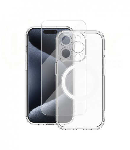 Zestaw nakładka Mag + szkło 2,5D premium do iPhone 12 Pro 6,1" TFO Vmax GSM176949