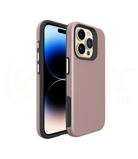 Nakładka Triangle Case do iPhone 14 Pro 6,1" różowo-złota TFO Vmax GSM177060