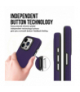 Nakładka Triangle Case do Samsung Galaxy A15 4G / 5G ciemny fiolet TFO Vmax GSM180224