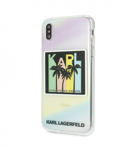 Nakładka do iPhone XS Max KLHCI65IRKD hard case Kalifornia Dreams TFO Karl Lagerfeld GSM045299