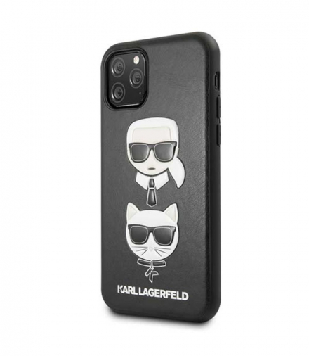Nakładka do iPhone 11 Pro KLHCN58KICKC czarna hard case Karl & Choupette TFO Karl Lagerfeld GSM095652