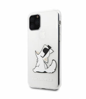Nakładka do iPhone 11 Pro KLHCN58CFNRC przeźroczysta hard case Choupette Fun TFO Karl Lagerfeld GSM096088