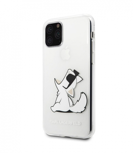 Nakładka do iPhone 11 Pro KLHCN58CFNRC przeźroczysta hard case Choupette Fun TFO Karl Lagerfeld GSM096088
