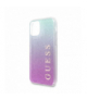 Nakładka do iPhone 11 Pro Max GUHCN65PCUGLPBL różowo-niebieski hard case Glitter Gradient TFO Guess GSM097363