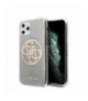 Nakładka do iPhone 11 Pro GUHCN58PCUGLLG jasno szary hard case Glitter Gradient 4G Logo TFO Guess GSM100121