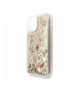Nakładka do iPhone 11 Pro Max GUHCN65GLHREGO złota hard case Liquid Glitter Hearts TFO Guess GSM100124