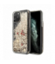 Nakładka do iPhone 11 Pro Max GUHCN65GLHREGO złota hard case Liquid Glitter Hearts TFO Guess GSM100124