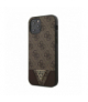 Nakładka do iPhone 12 Pro Max 6,7" GUHCP12LPU4GHBR brązowa hard case 4G Triangle Collection TFO Guess GSM104817