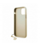 Nakładka do iPhone 12 / 12 Pro 6,1" GUHCP12MGF4GGR szara hard case 4G Charms Collection TFO Guess GSM104831
