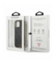 Nakładka do iPhone 12 / 12 Pro 6,1" GUHCP12MGF4GGR szara hard case 4G Charms Collection TFO Guess GSM104831