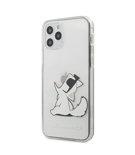 Nakładka do iPhone 12 / 12 Pro 6,1" KLHCP12MCFNRC przeźroczysta hard case Choupette Fun TFO Karl Lagerfeld GSM105044