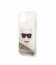 Nakładka do iPhone 11 Pro Max KLHCN65LCGLGO złota hard case Glitter Choupette TFO Karl Lagerfeld GSM105989
