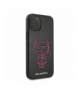 Nakładka do iPhone 12 Pro Max 6,7" KLHCP12LPCUIKPI różowa hard case Karl Iconic Outline TFO Karl Lagerfeld GSM106043