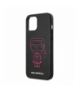 Nakładka do iPhone 12 Pro Max 6,7" KLHCP12LPCUIKPI różowa hard case Karl Iconic Outline TFO Karl Lagerfeld GSM106043