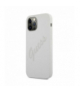 Nakładka do iPhone 12 Pro Max 6,7" GUHCP12LLSVSBF niebiesko-fuksja hard case Silicone Vintage TFO Guess GSM109219
