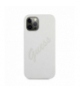 Nakładka do iPhone 12 Pro Max 6,7" GUHCP12LLSVSBF niebiesko-fuksja hard case Silicone Vintage TFO Guess GSM109219