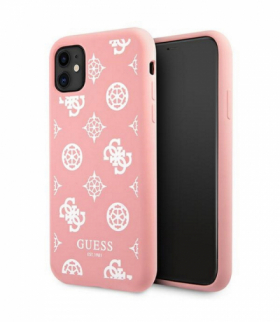 Nakładka do iPhone 12 Pro Max 6,7" GUHCP12LLSPEWPI różowa hard case Peony Collection TFO Guess GSM111199