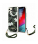 Nakładka do iPhone 12 / 12 Pro 6,1" GUHCP12MKSARKA zielona hard case Camo Collection TFO Guess GSM111208