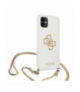 Nakładka do iPhone 12 / 12 Pro 6,1" GUHCP12MLSC4GWH biała hard case 4G Gold Chain Collection TFO Guess GSM111217