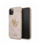 Nakładka do iPhone 11 Pro Max GUHCN654GMGPI różowa hard case 4G Big Metal Logo TFO Guess GSM111607