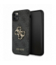 Nakładka do iPhone 13 Pro / 13 6,1" GUHCP13L4GMGGR szara hard case 4G Big Metal Logo TFO Guess BRA011084